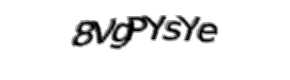 Security check image, please type the characters shown